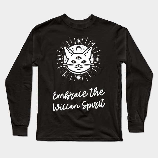 embrace the wiccan spirit Long Sleeve T-Shirt by juinwonderland 41